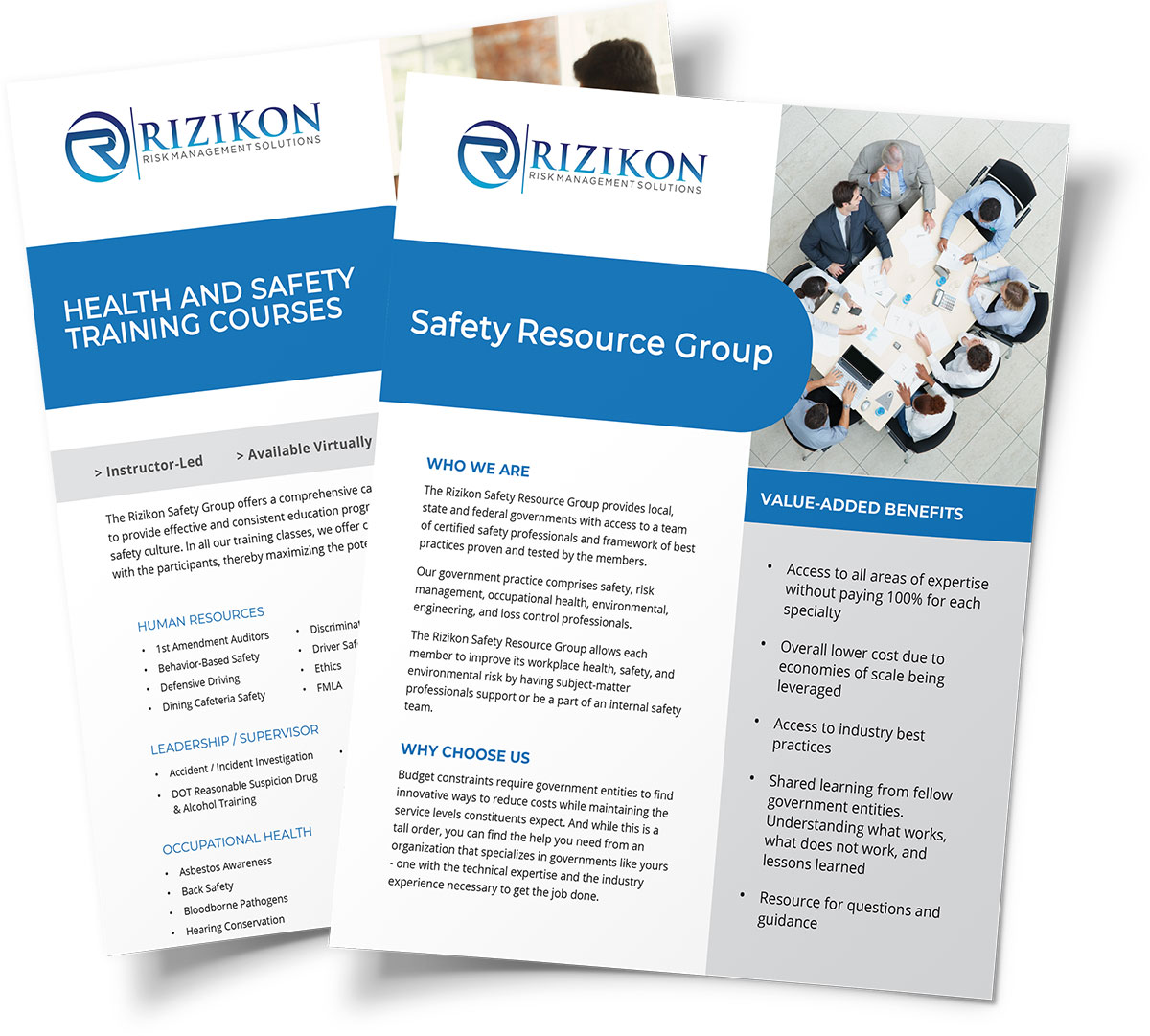 Safety Resource Group Flyers